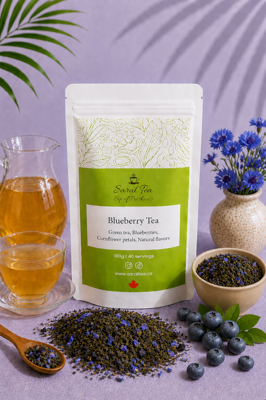 Green Tea - Blueberry