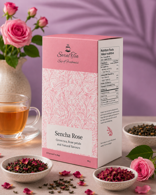 Tea Bags - Sencha Rose