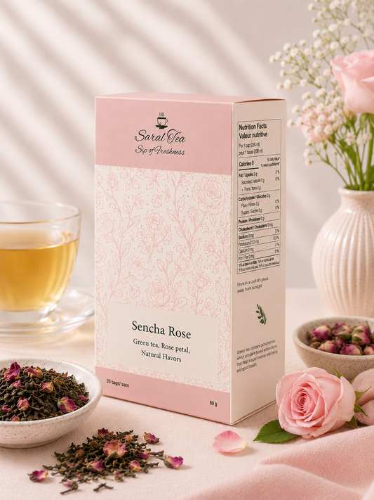 Tea Bags - Sencha Rose