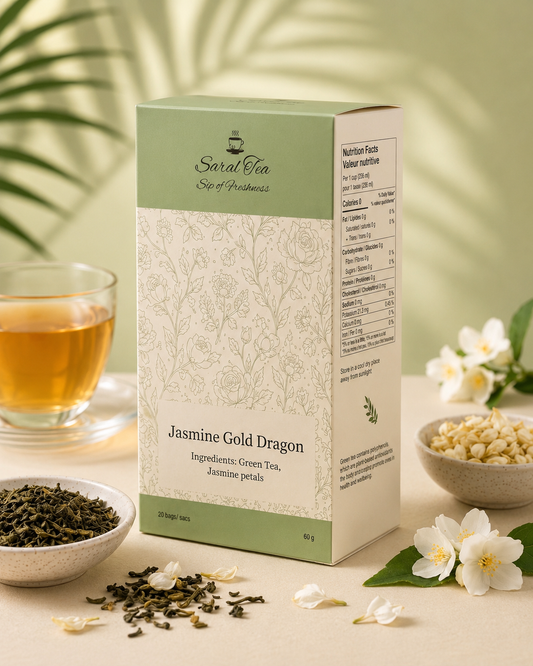 Tea Bags - Jasmin Gold Dragon