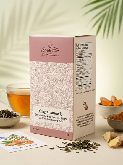 Tea Bags - Ginger Turmeric