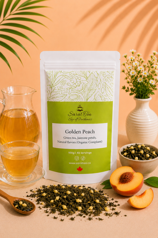 Green Tea - Golden Peach