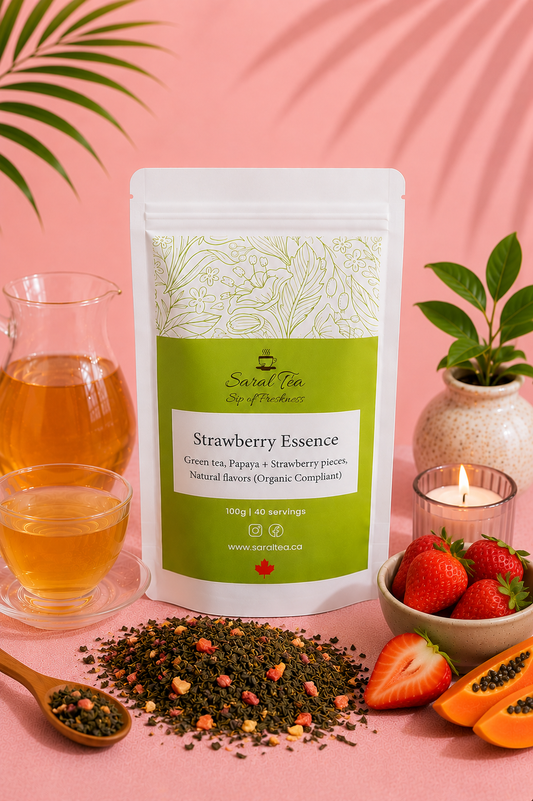Green Tea - Strawberry  Essence