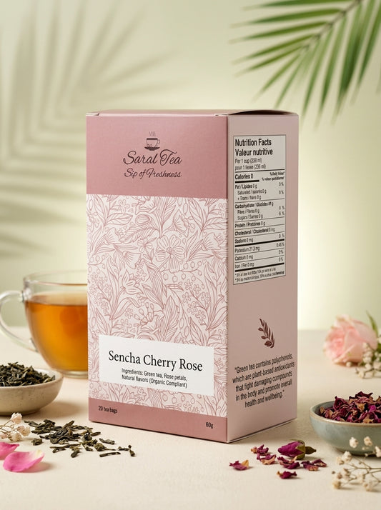 Tea Bags - Sencha Rose