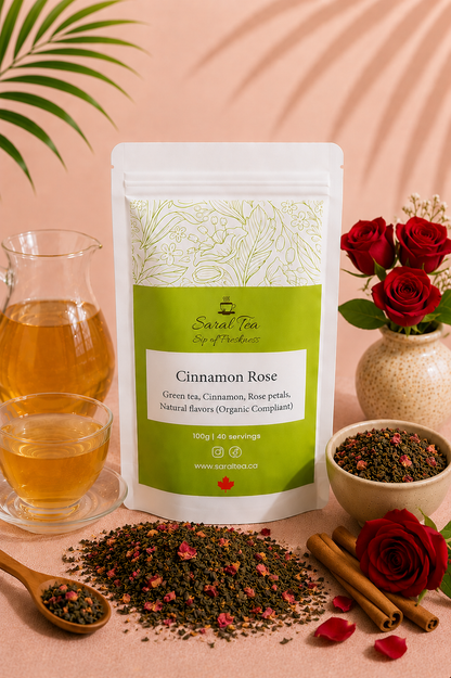 Green Tea - Cinnamon Rose