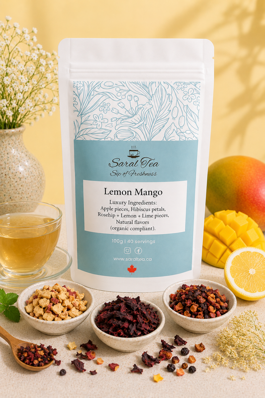 Herbal Tea : Lemon Mango