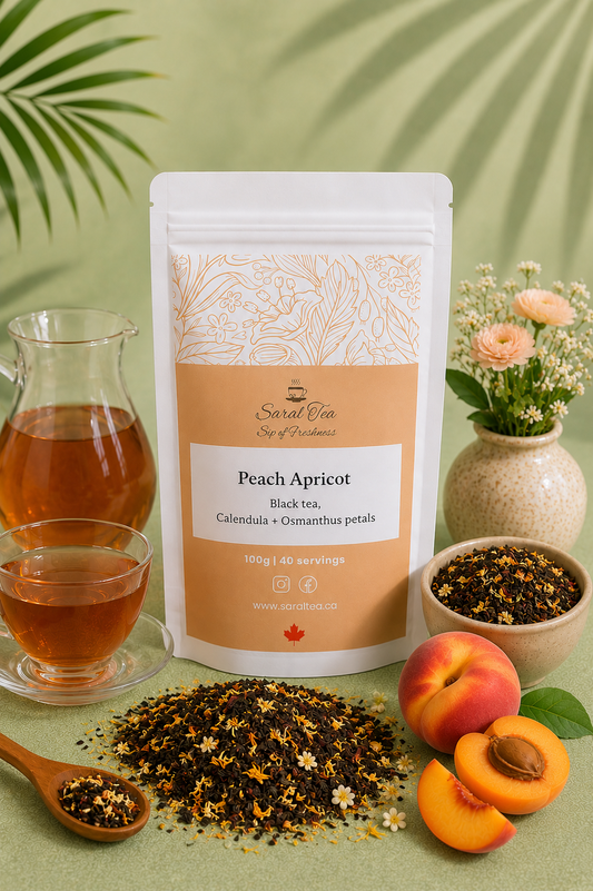 Black Tea - Peach Apricot