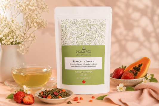 Green Tea - Strawberry  Essence
