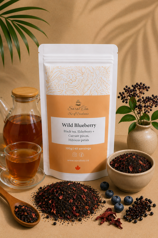 Black Tea - Wild Blueberry